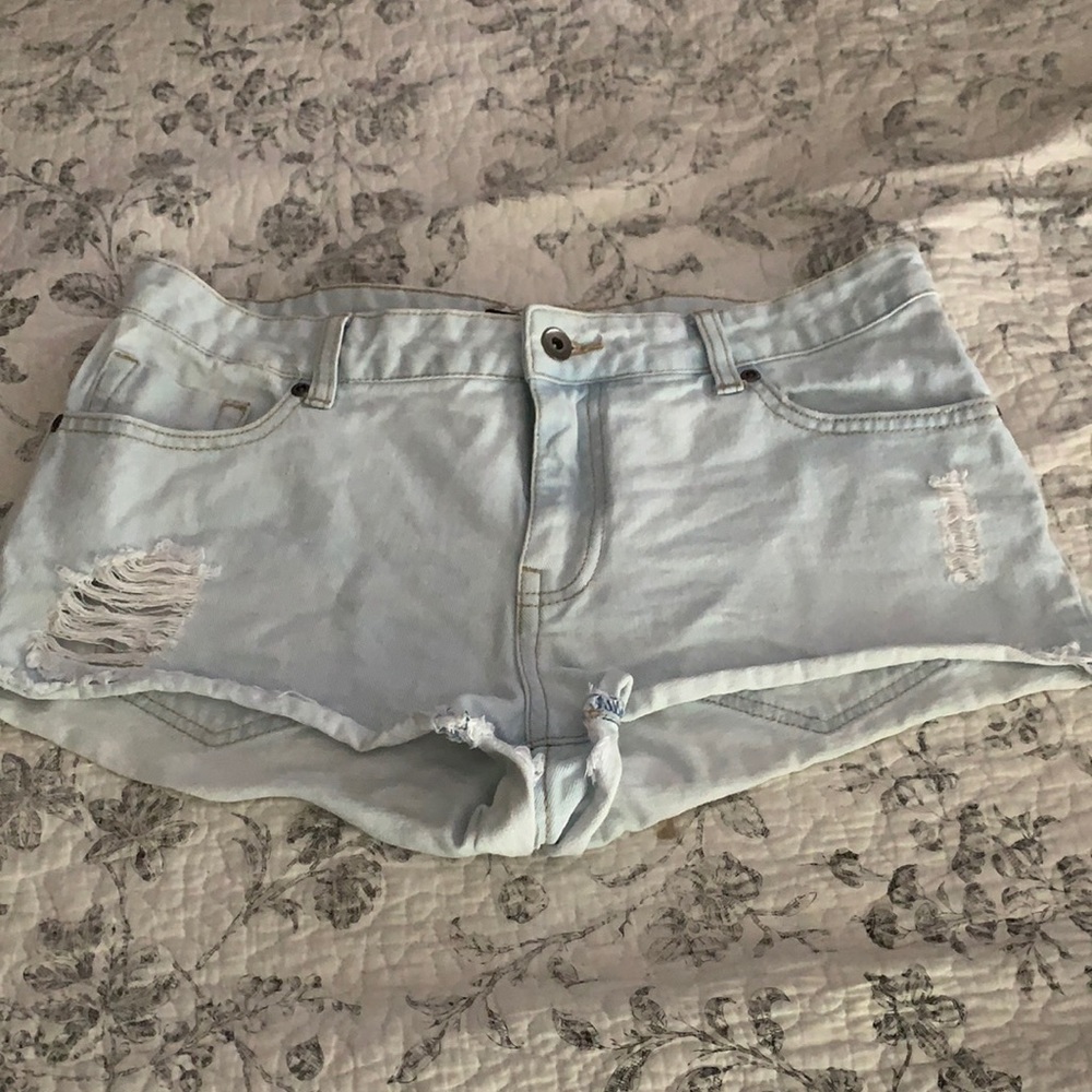 Low rise Denim Shorts